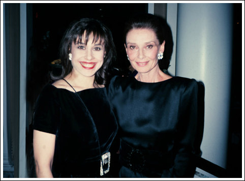 I was honored to meet my style icon, Audrey Hepburn